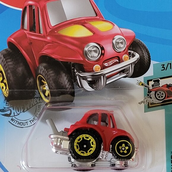 2018 HOT WHEELS, '70 VOLKSWAGEN BAJA BUG, MINT IN THE PACKAGE!!! - Picture 3 of 4